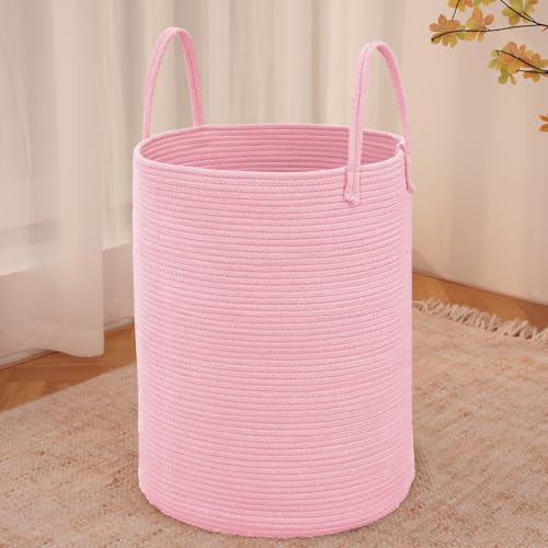 100L Cotton Rope Laundry Basket Hamper