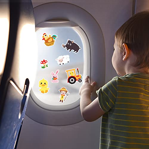 Brand Farm Animal Gel Clings Stickers for Kids
