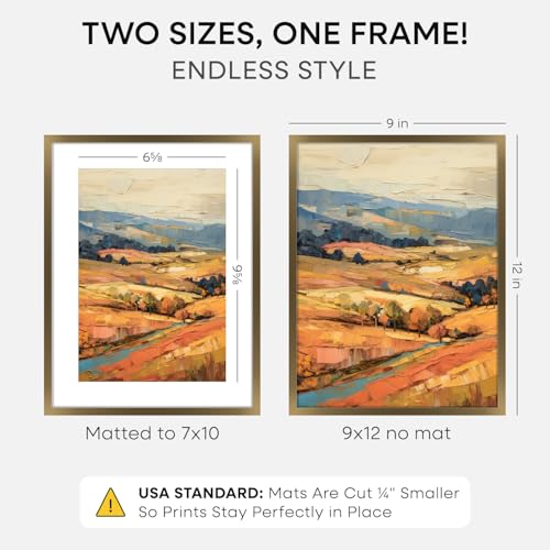 9x12 Bronze Picture Frame (2 Count)