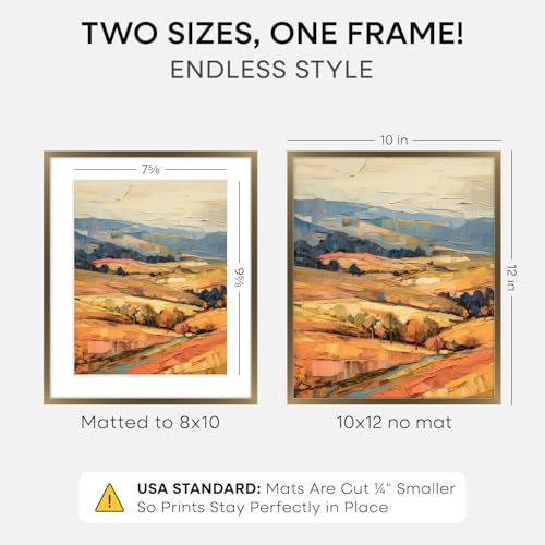 10x12 Bronze Picture Frame