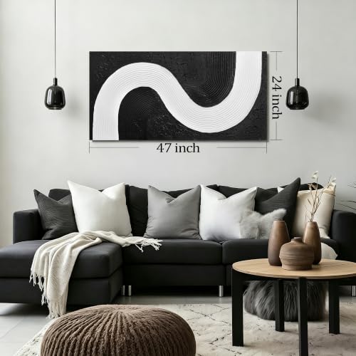 Modern Painting Wall Art For Office 3D Wall Decor For Living Room Abstract Wall Art For Living Room 24 x 47 Inch