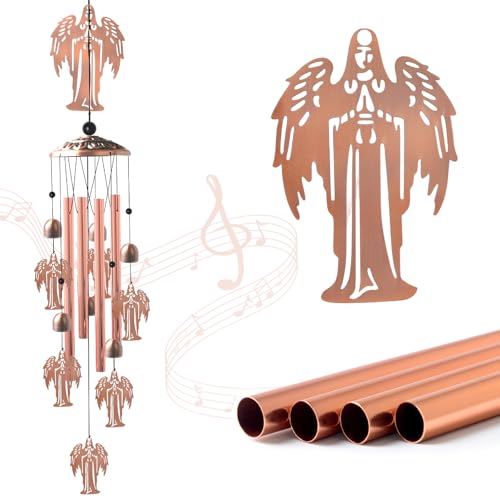 for Women Angel Wind Chimes Outdoor Angel Lover Birthday Gifts for Men