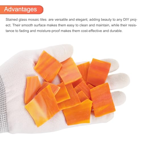 400g Glass Mosaic Tiles for Craft