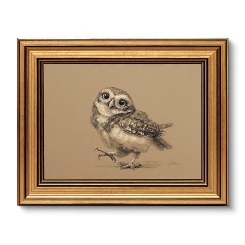 Vintage Gold Framed Wall Art