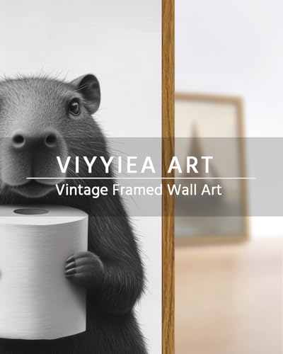 Framed Canvas Wall Art Home Decor Capybara Canvas Prints