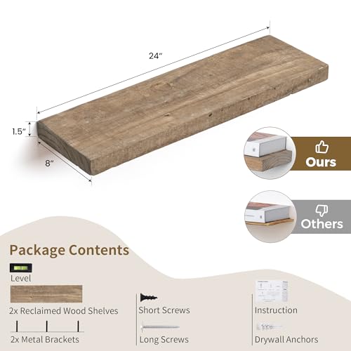 Floating Shelves (2 Count)