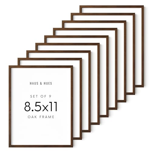 Walnut Wood Certificate Frames 8.5x11