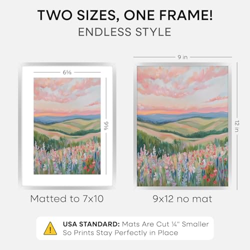 9x12 Silver Picture Frame
