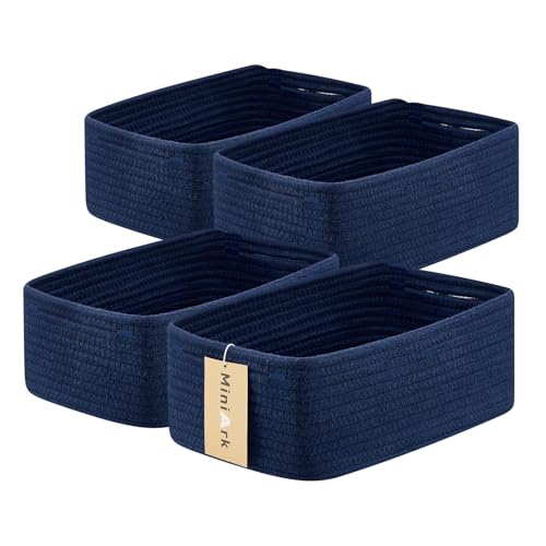 Small Storage Baskets for Organizing (4 Count)