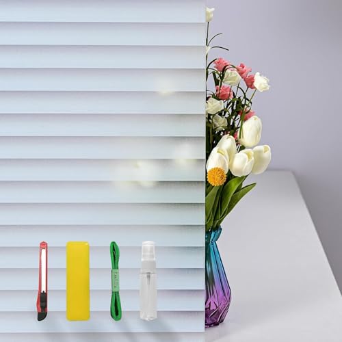 Window Privacy Film Blinds with Tools