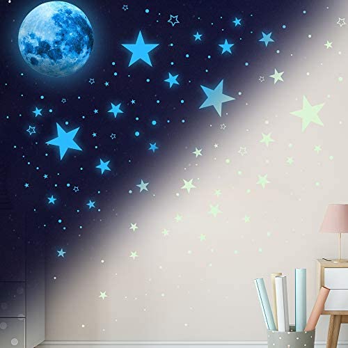 Glow in The Dark Stars for Ceiling (1108 Count)
