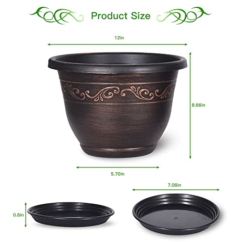 Plastic Plant (3 Count)
