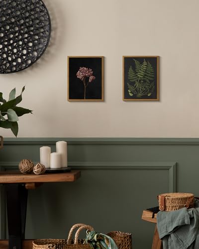 Framed Botanical Wall Art Minimalist Canvas Print