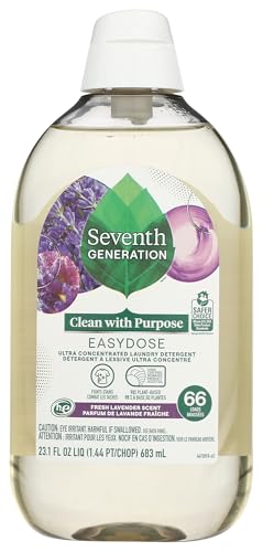EasyDose Laundry Detergent Fresh Lavender Ultra Concentrated Washing Detergent 23 oz (23.1 Fl Oz)