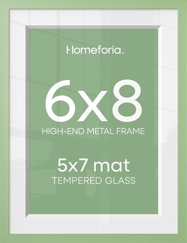 6x8 Green Picture Frame