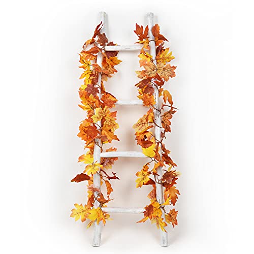2 Pack Fall Garland Maple Leaf
