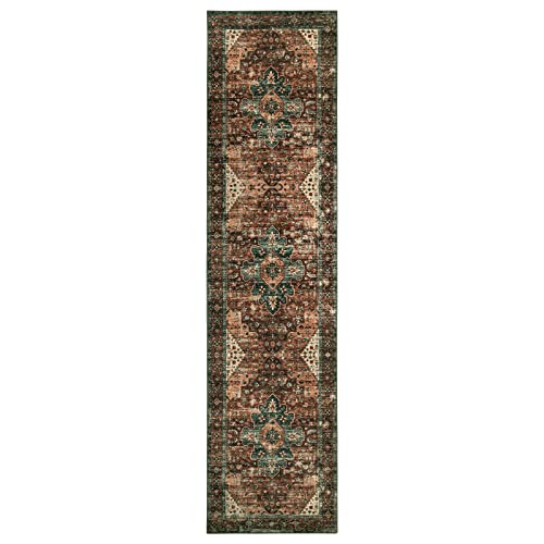 Ultra Thin Washable Vintage Runner Rug