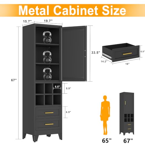 Tall Narrow Storage Cabinet