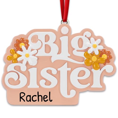 Personalized Sibling Christmas Ornaments 2026