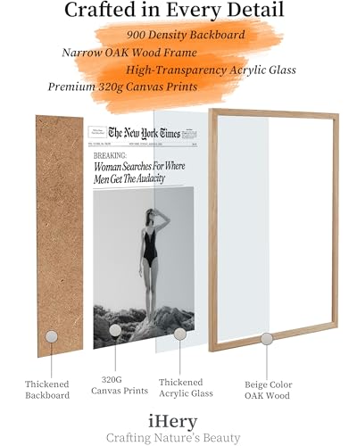 12x16in Where Men Get the Audacity Framed Newspaper Wall Art