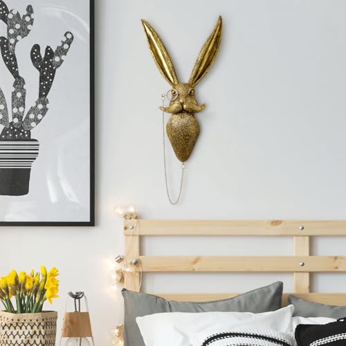 Animal Head Wall Art Sculptures PU Foam Material