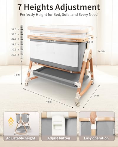 4 in 1 Baby Bassinet