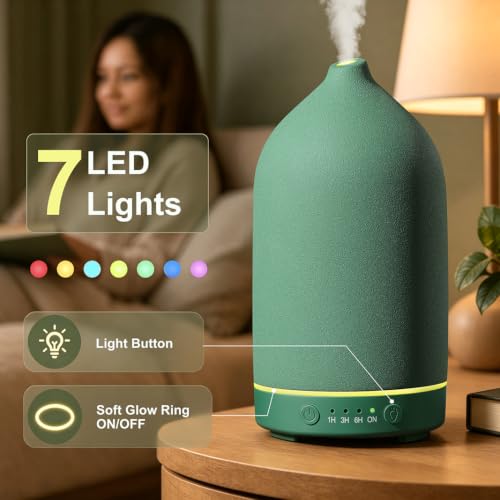 200ML Ceramic Essential Oil Diffuser for Home
