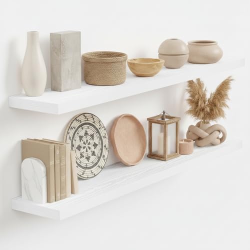 Floating Shelves 9 inch Deep 40”Long Set of 2 (2 Count)