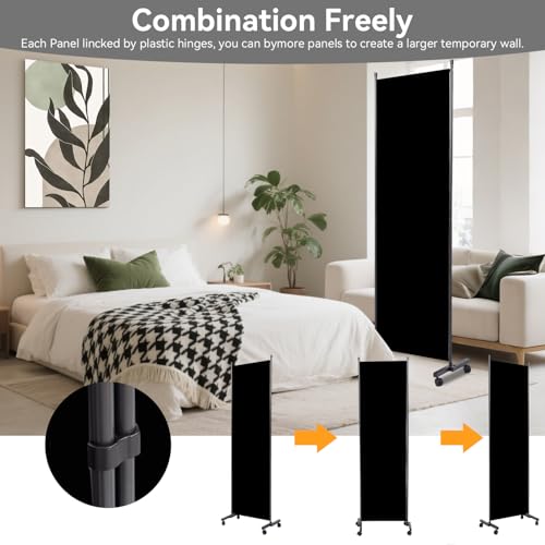 Folding Room Divider W