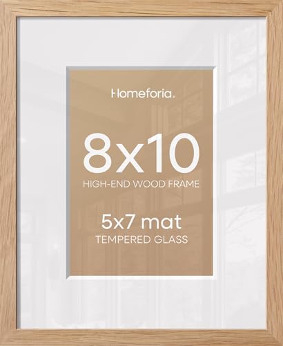8x10 Natural Oak Picture Frame