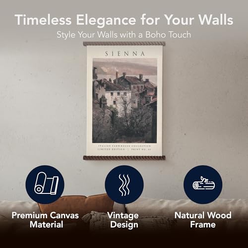 Spindle Tapestry Sienna Wall Hanging