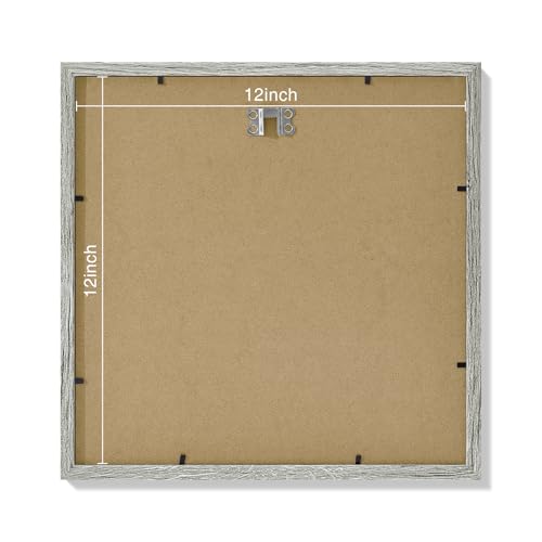 12x12 Picture Frames Set of 9 for Wall Mounting (9 Count)