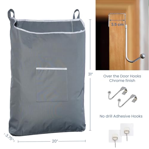TFLC X Large Hanging Laundry Hamper bag