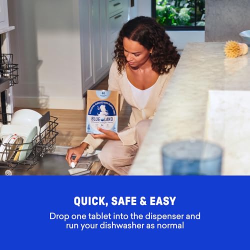 100% Plastic Free Dishwasher Detergent Tablets (120 Count)
