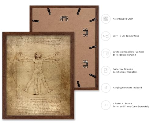 Classic Leonardo Da Vinci Poster