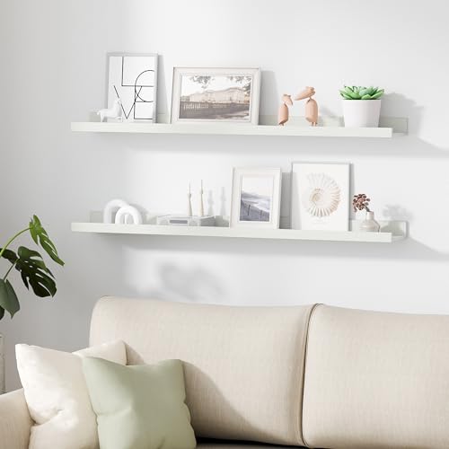 Floating Shelves for Wall Decor and Storage (6 Count)