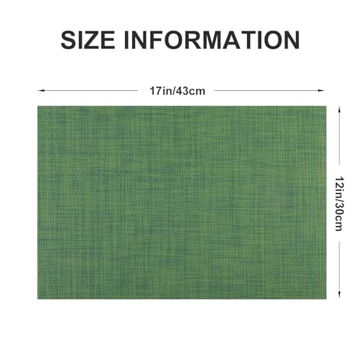 Vinyl Placemats Set of 6 (4 Count)