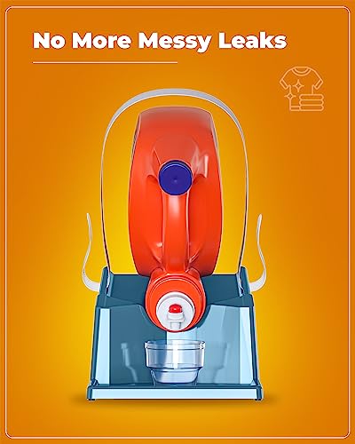 Liquid Laundry Detergent Holder Stand with Drip Tray