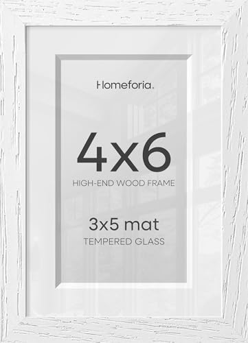 4x6 White Oak Picture Frame