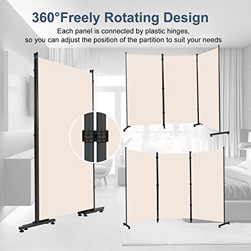 4 Panel Folding Room Divider