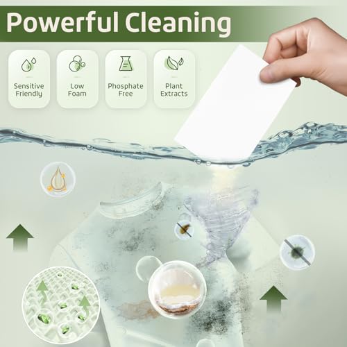 Laundry Detergent Sheets Sage Breeze Scent 160 Count