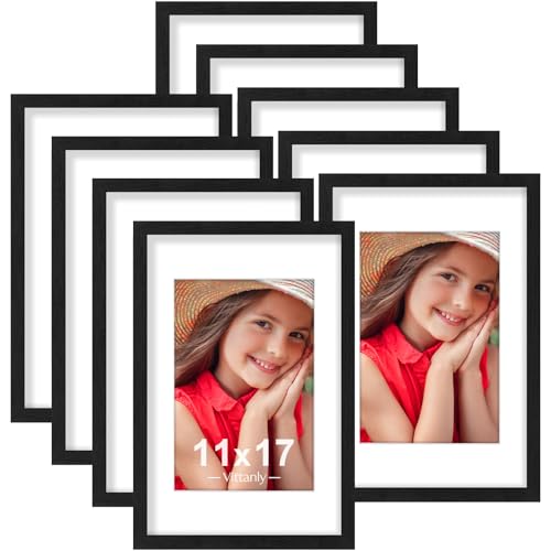 11x17 Picture Frames Set of 9 (9 Count)