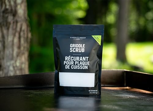 100% Plant Based Griddle Cleaning Soap and Salt Scrub Set