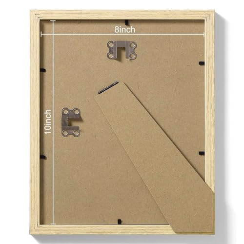 8x10 Picture Frames Set of 9 for Wall or Tabletop Display (9 Count)