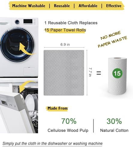 Swedish Dishcloths for Kitchen (10 Count)