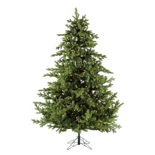 9 Ft. Foxtail Pine Artificial Christmas Tree with Warm White LED Lights and Stand