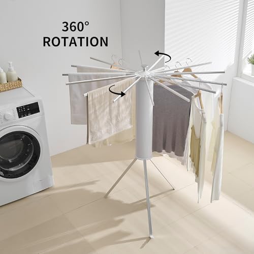 Foldable Clothes Drying Rack Tripod with Aluminum