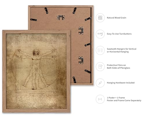 Classic Leonardo Da Vinci Poster