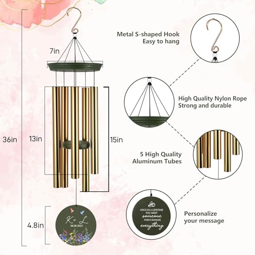 2025 Wedding Wind Chimes for Couple