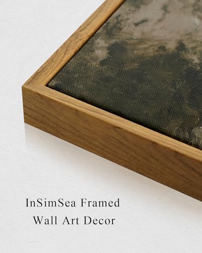 Framed Canvas Wall Art Vintage Decor